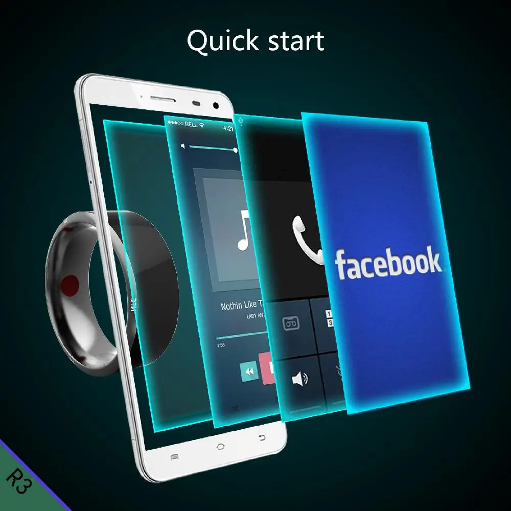 Jakcom R3 Smart Ring Sports Entertainment Fitness Body Building Pedometers Fitness Watch