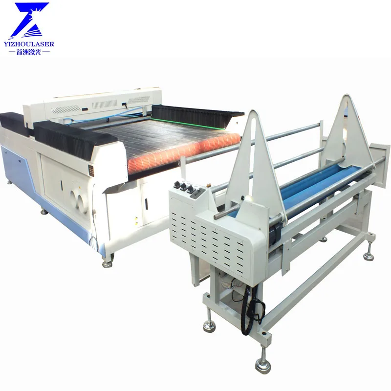 150W auto feeding Laser cut machine for fabric