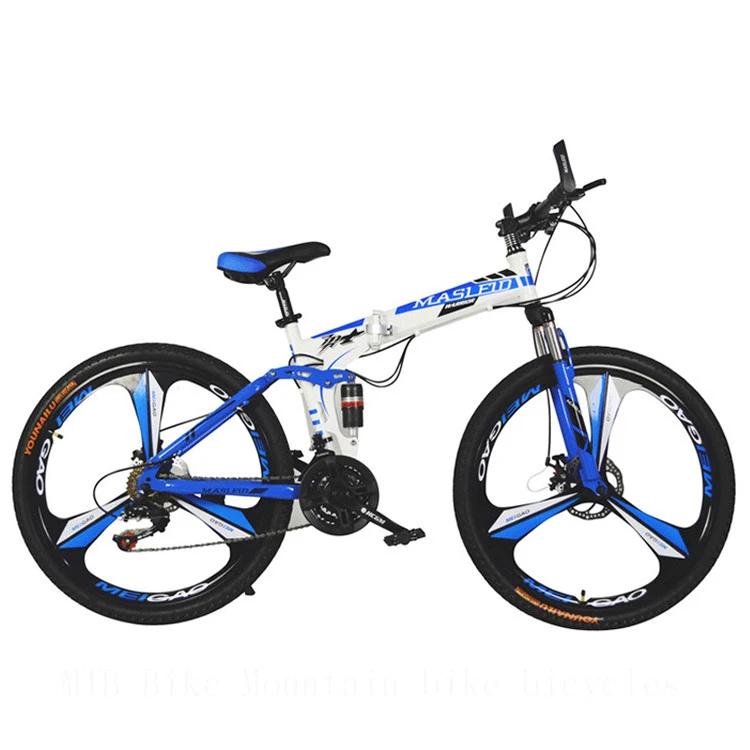Best sale china bikes mountain bicycle with disc-brake / full suspension folding MTB  / folding bicycle