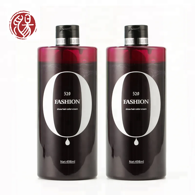 Organic Care Professional Samples Chart Cream Private Label No Ammonia No Peroxide Dye Magic Semi Permanent Hair Color