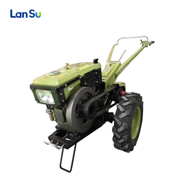 15HP двухколесный ручной многофункциональный ходовой трактор