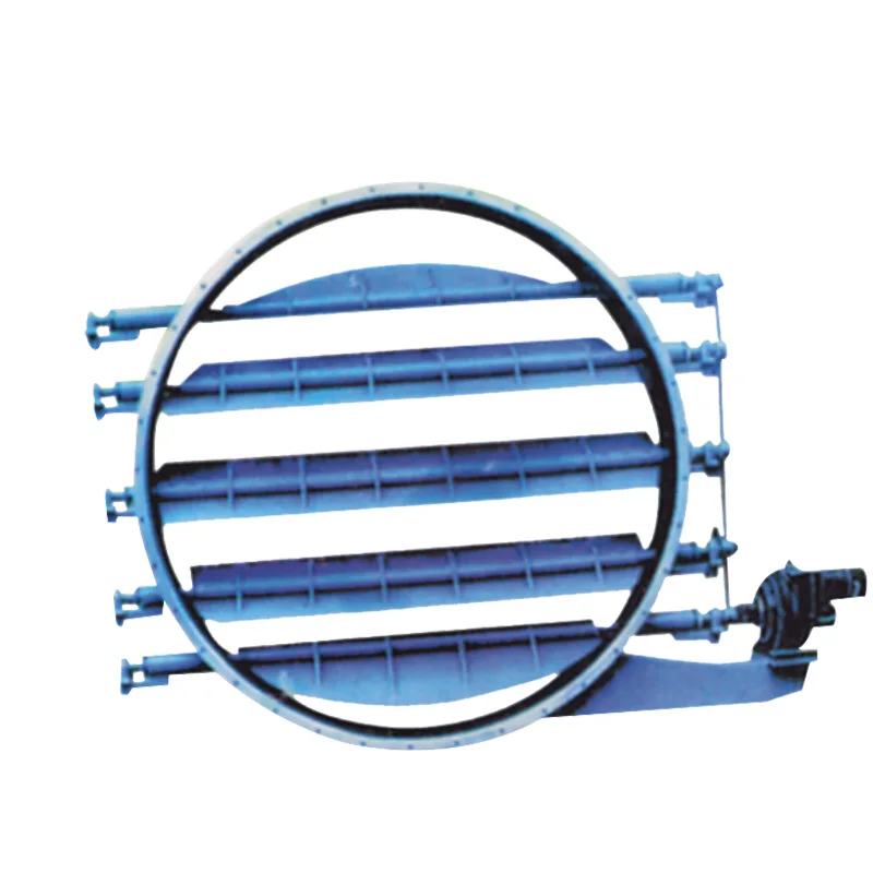 
API CE Factory High Quality Electric Louver type Butterfly Damper Valve 