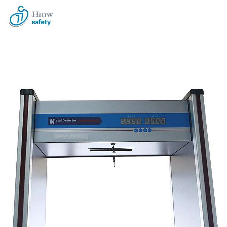 Factory Price Security Full Body Scanner 6 Zones Walkthrough Metal Detector By China Supplier