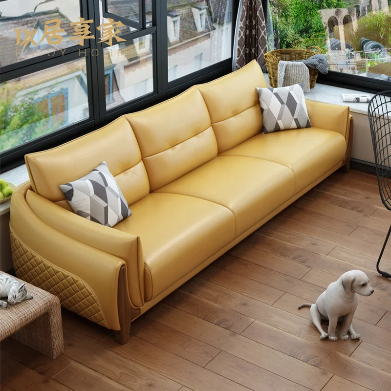 Italy leather sofa Super design for living room Sectional Sofa Set Cheap Modern New Design Corner Sectional Sofa