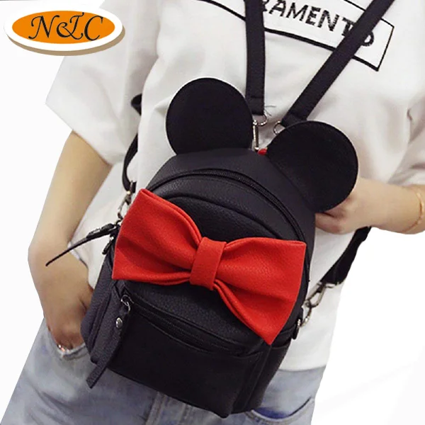 Kids Little Girls Cute Mini PU Leather Backpack