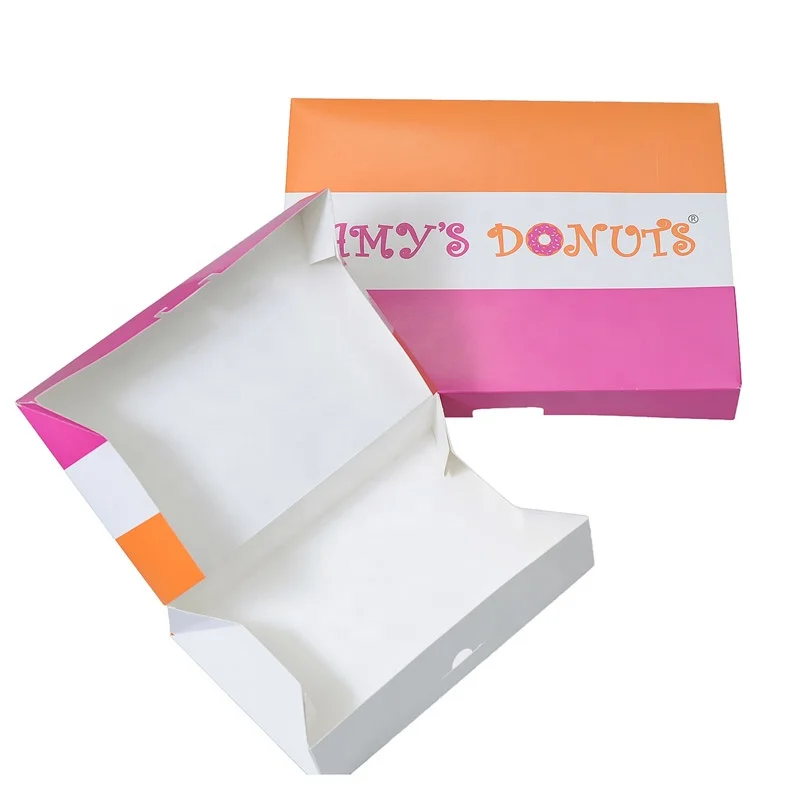 Wholesale custom corrugated paper packaging pizza box with printing