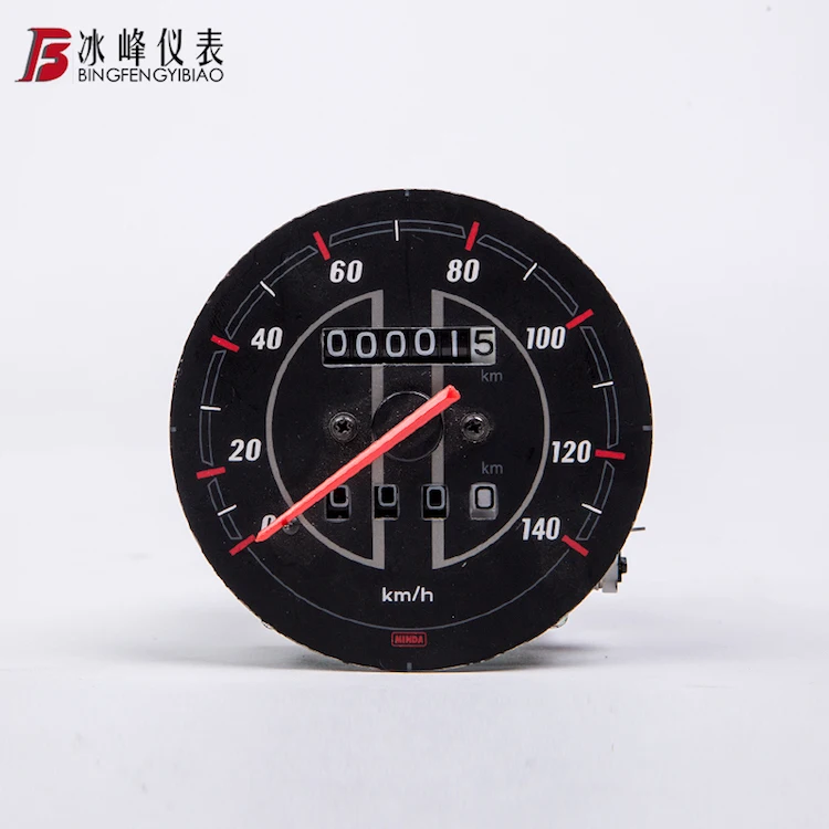 Motorcycle digital odometer for motorcycle speedometer movement