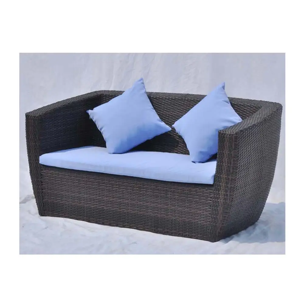 Горячая распродажа высокое качество отель Hilton лобби софа современный дизайн поли ротанга мебель для гостиниц