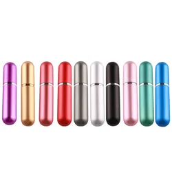 Wholesale vintage refillable 5ml black blue aluminum atomizers for perfume