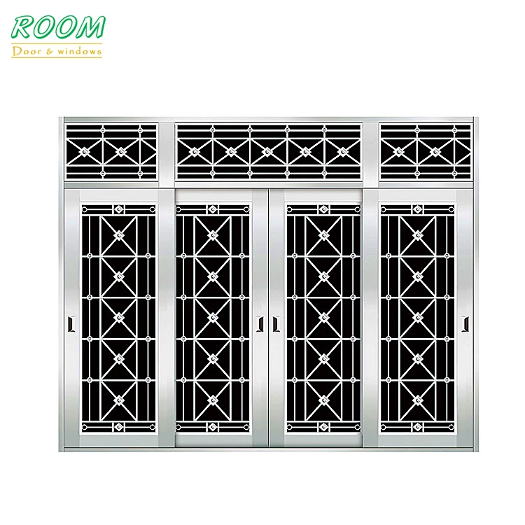 High grade stainless steel security door design
