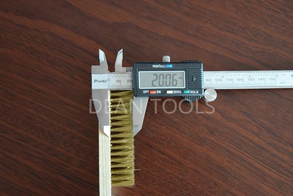 Machine rust cleaning brass non sparking handle wire brush brush