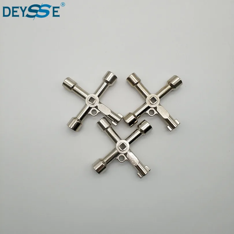 Мульти-функциональный ключ универсальный треугольный крестовой для ключевого переключателя