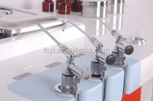 Economical ENT treatment unit device with camera and recording system