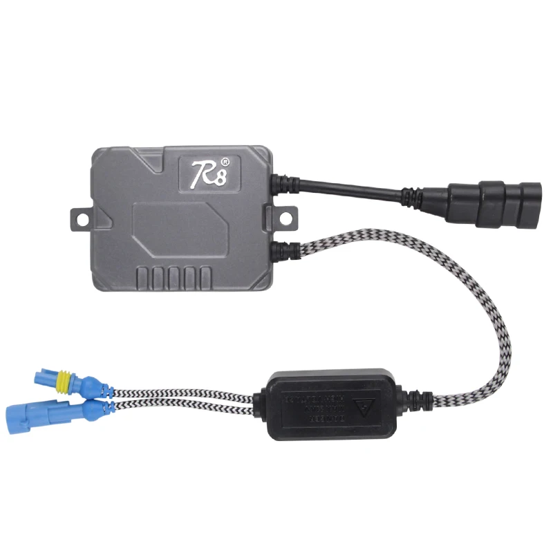 High Quality Bi_Xenon Hid Projector Lens Kits Auto Xenon Hid Kit R8 55W 12V H4 H13 9004 9007 H1 H3 H8 H11 9005