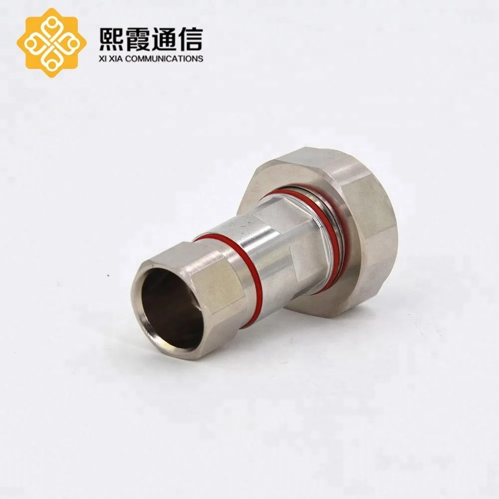 7 16 DIN cable connector for feeder cable 1/2' Flexible cable circular connector