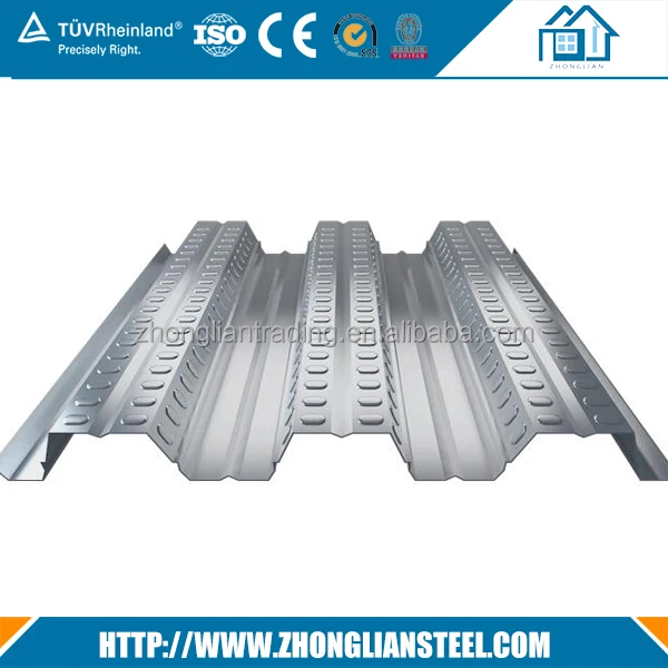 Galvanized Corrugated Metal Steel Floor Decking Composite Metal Decks