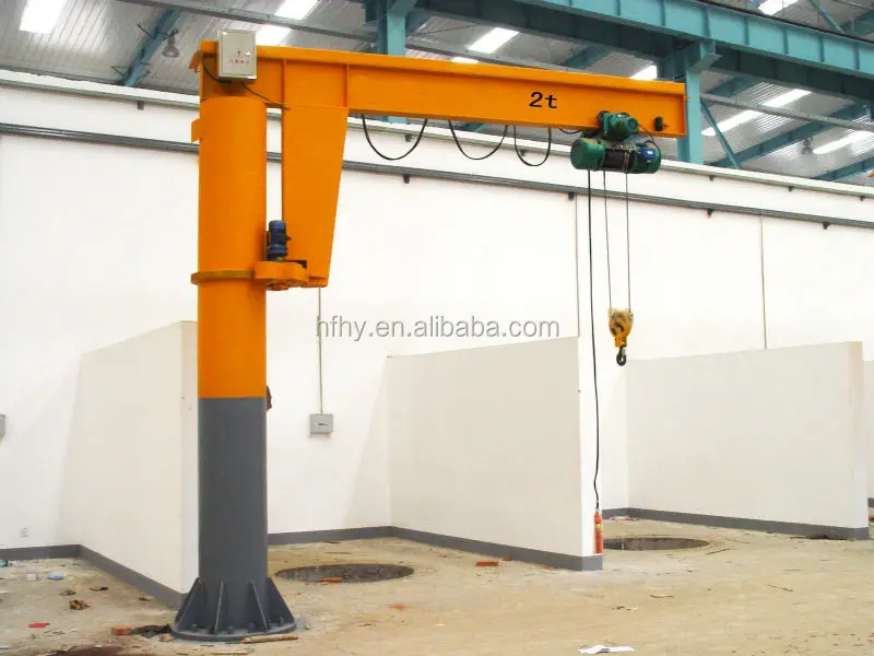 Jib crane/180 degrees, 360 degrees rotating cantilever crane 500kg