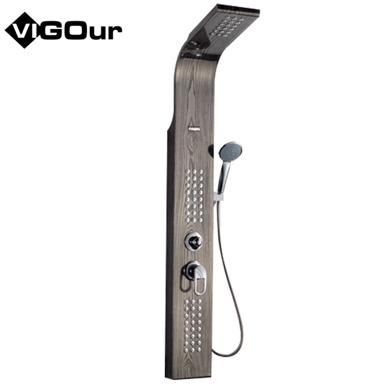 Wood Shower Wall Panel,Electric Shower Wall Panel #BS-6860