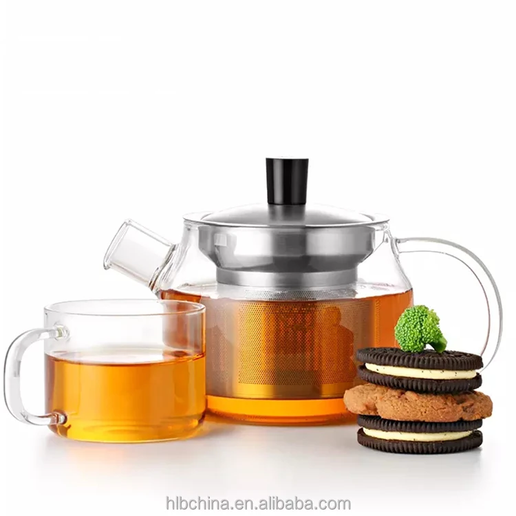 Cheap glass transparent teapot for the gas stove