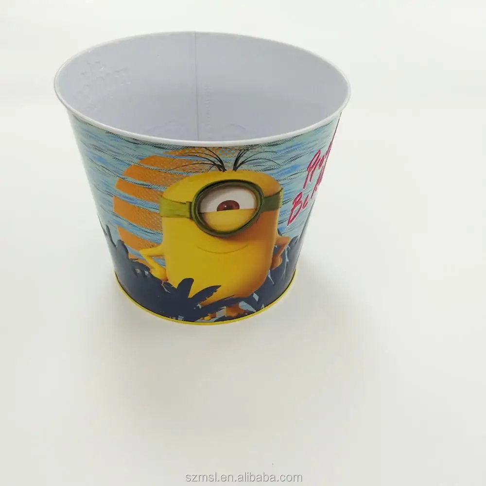 Банка для попкорна, банка для попкорна, жестяные банки для упаковки продуктов