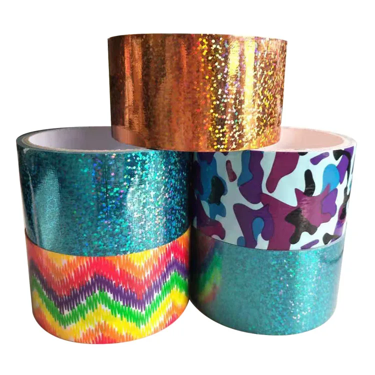 China adhesive  cloth custom  logo printed gaffer  duct tape