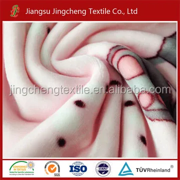 China blanket long hair flannel soft micro flannel fleece fabric for blanket bedsheet printed flannel manufacturer blanket solid