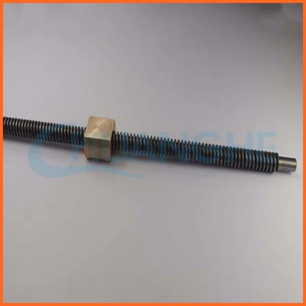 Miniature trapezoidal lead screw 4mm diameter threaded rod