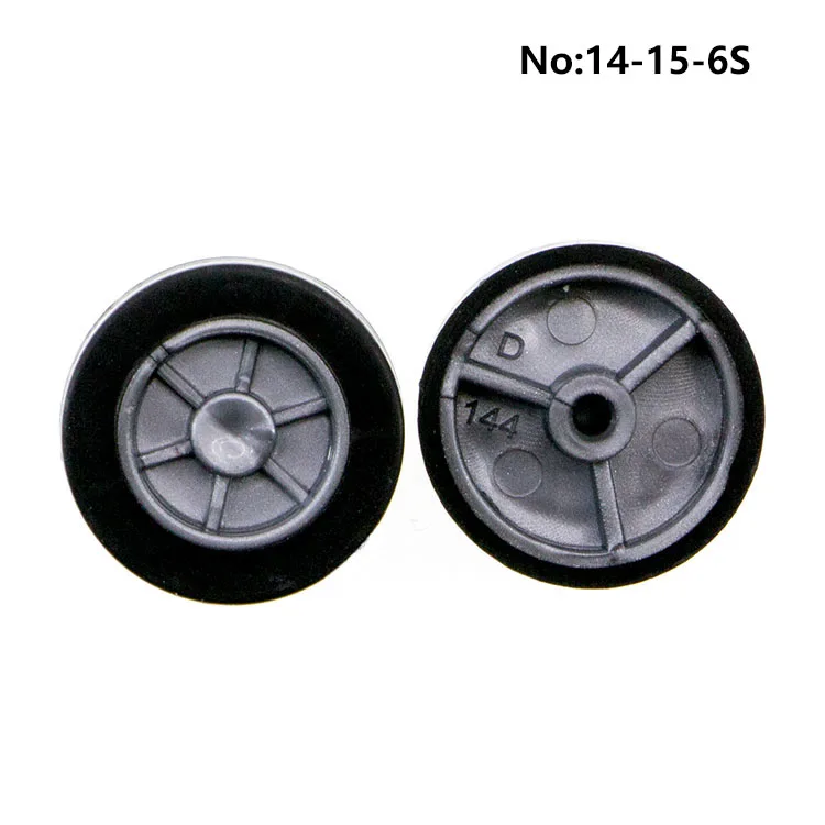 toy car parts 14mm small solid rubber wheels for toys