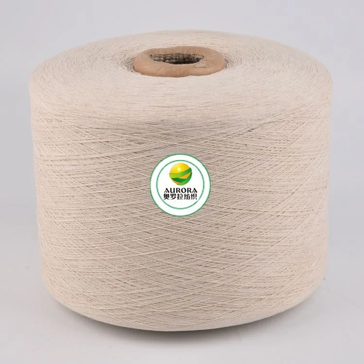 
Wholesale knitting work glove yarn supplier white cotton yarns for glove 