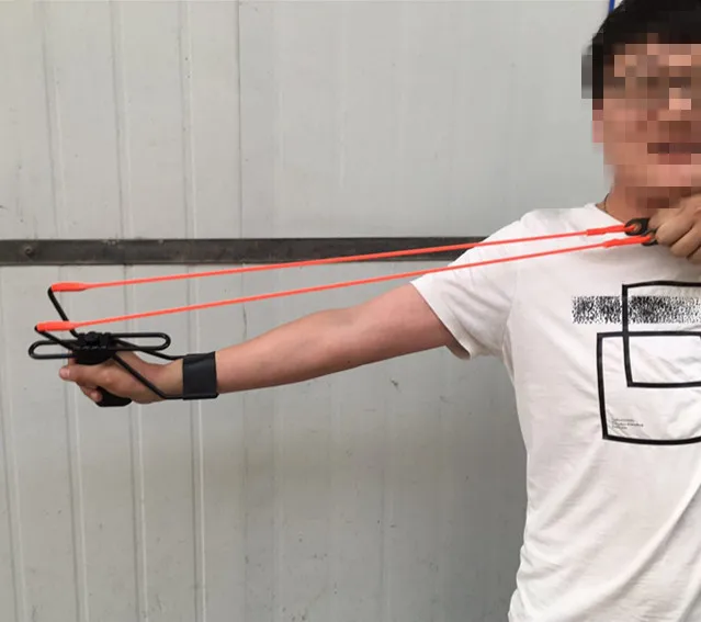 Junxing archery hunting products Rubber Band  Hunting Slingshot hot sale