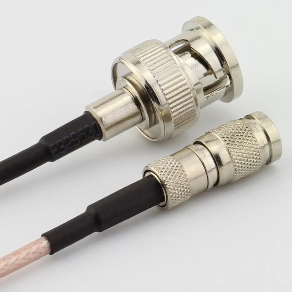 Радиочастотный коаксиальный Мужской Женский BNC разъем на коаксиальный кабель