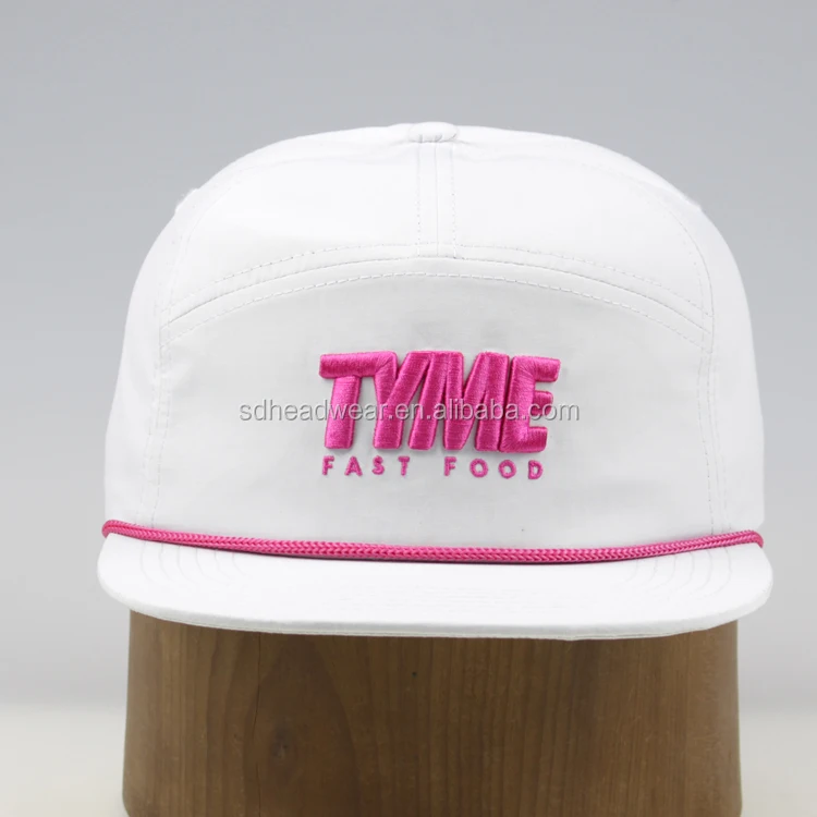 
Wholesale custom 7 panel camp hat ,custom embroidery ropes hats ,classic rope hats 