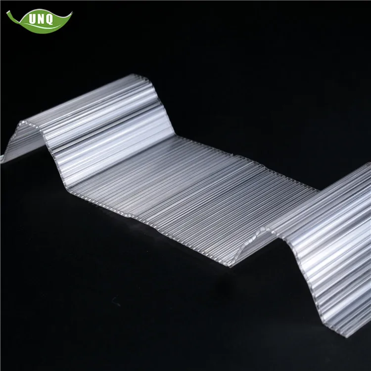 Flat or Corrugated Clear Polycarbonate PC Roof Building Sheet/fiberglass Board
