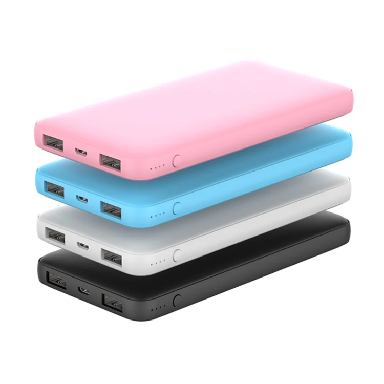 2019 NEW! Carbon fiber pattern quick custom logo 10000mah universal power bank with fc ce rohs