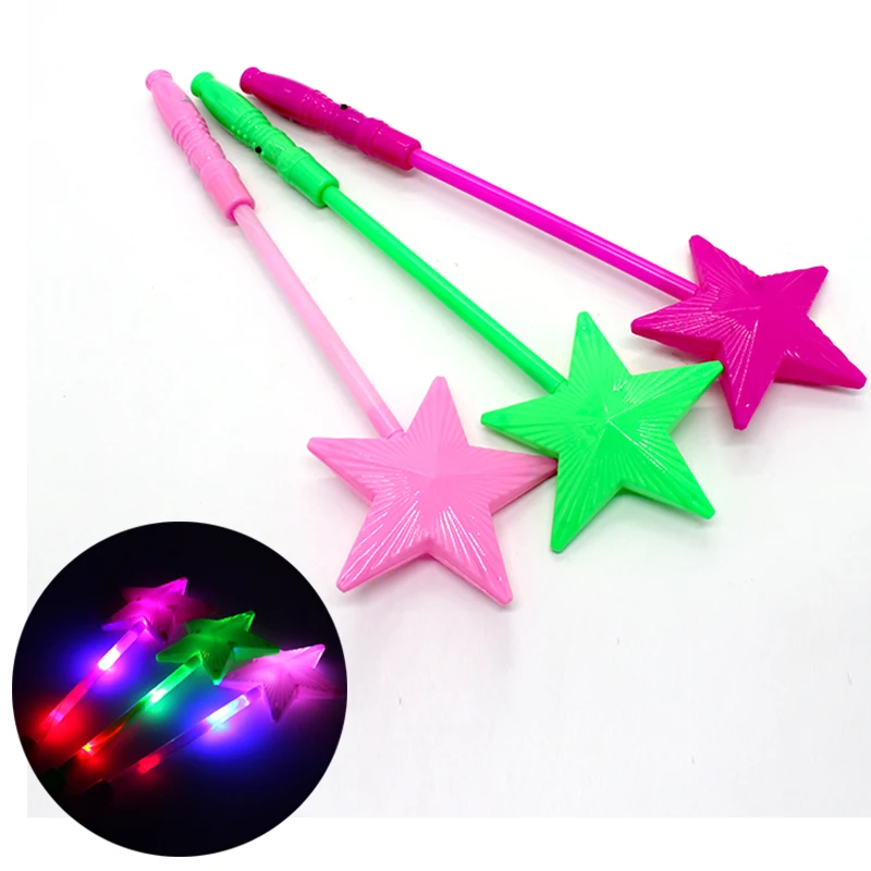 
five stars stick,hot sale flashing stick light wand 