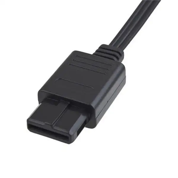  Бесплатная доставка 1 8 м 6 футов AV TV 3 RCA видеокабель для игрового кубика/для SNES GameCube Nintendo N64 64 N NGC N64AV