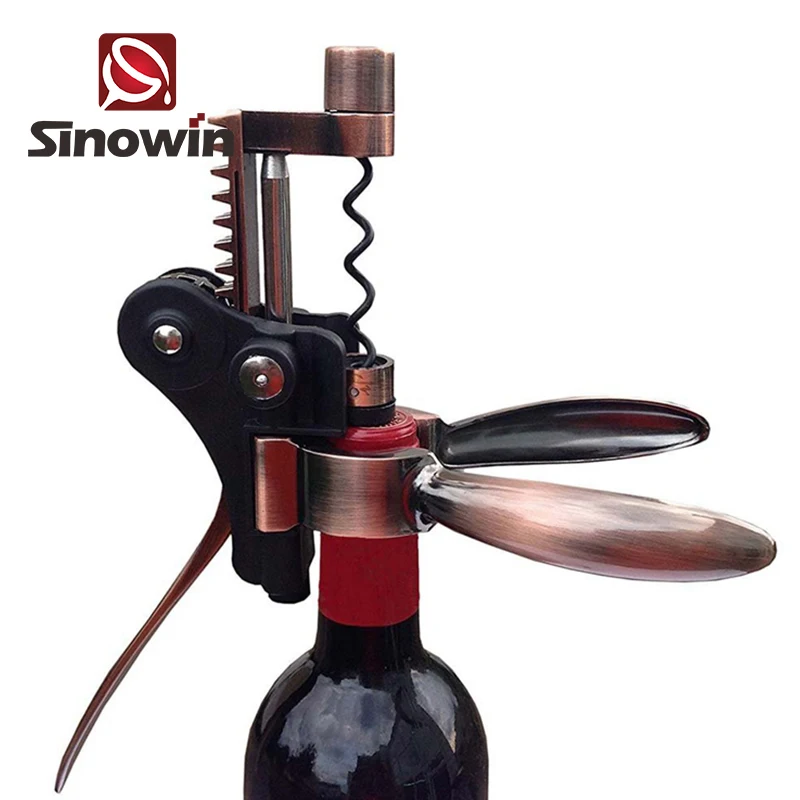 Бронзовый штопор с кроликом и Набор для резки фольги вина подарочный набор