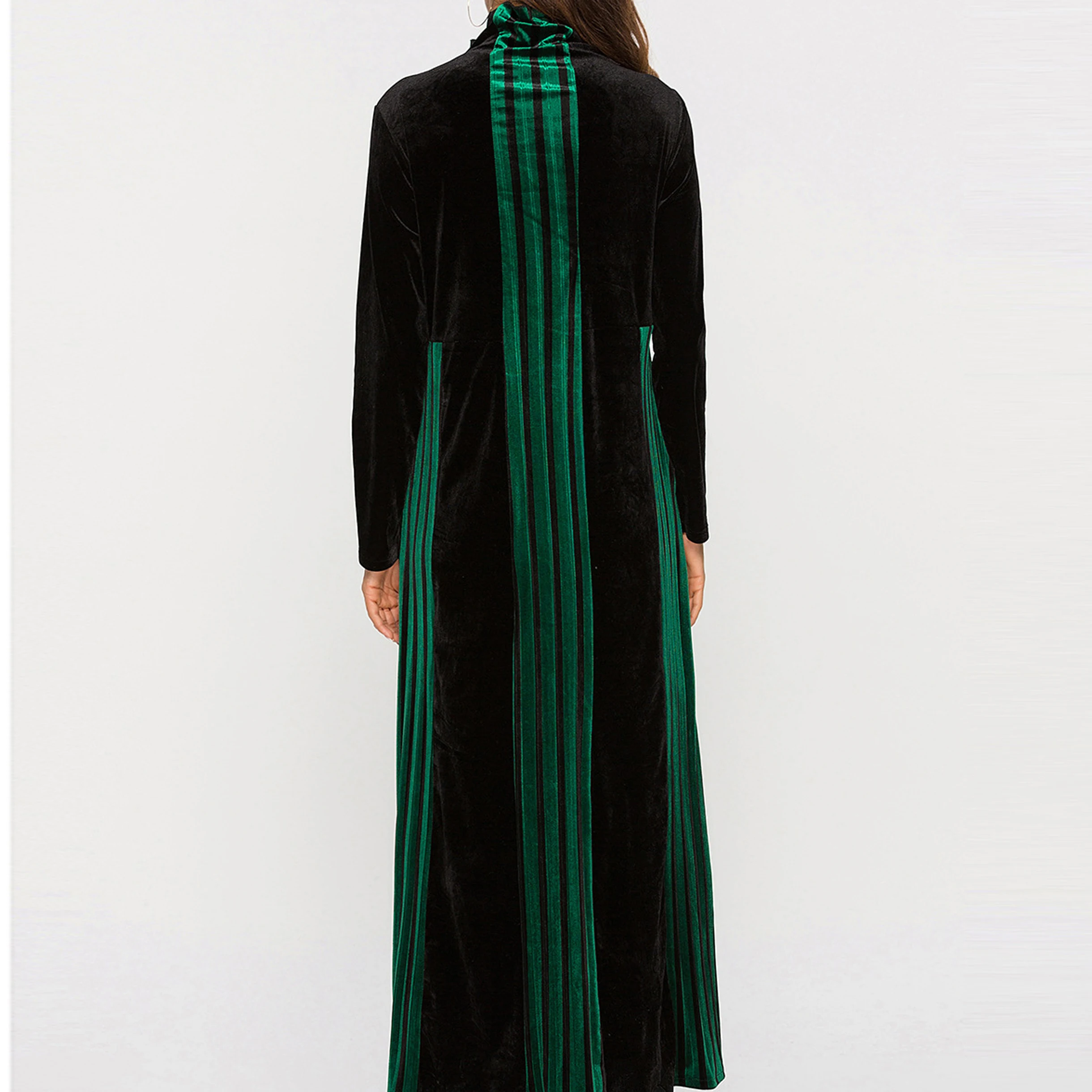 New Style  Velvet Other Dresses  Abaya Muslim Dress For Women