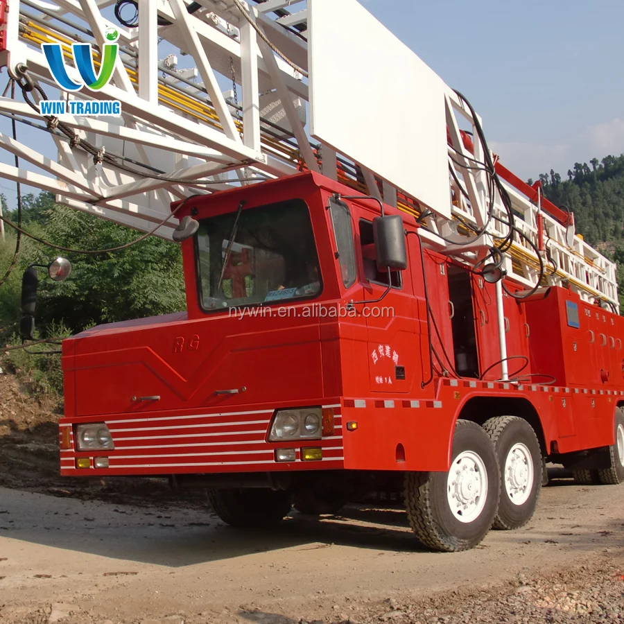 
RG Truck-mounted Mechanical Mobile 2000m Water Well Bore Hole OIl Coal Bed Methane Drilling Rig 