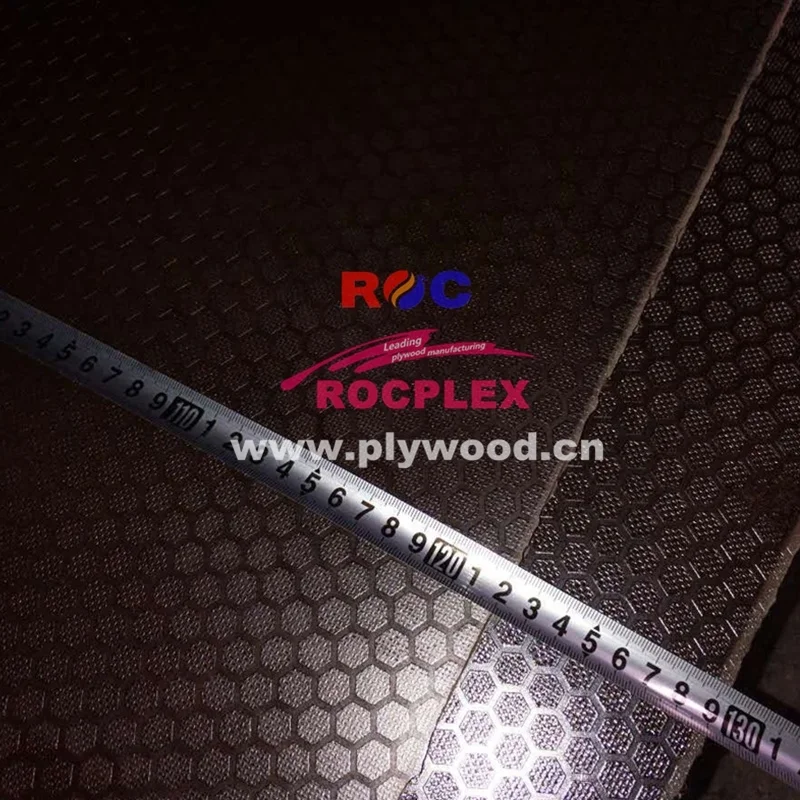 21mm anti-slip film faced plywood hardcore ,18mm anti-skid film faced plywood waterproof 2500x1250