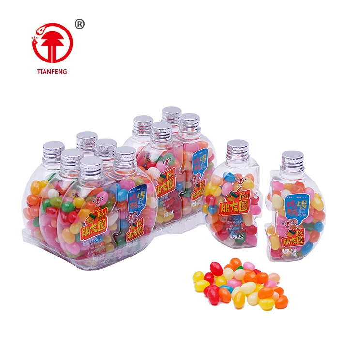 2019 hot series kosher candy and halal gummy jelly bean candy for wholesale