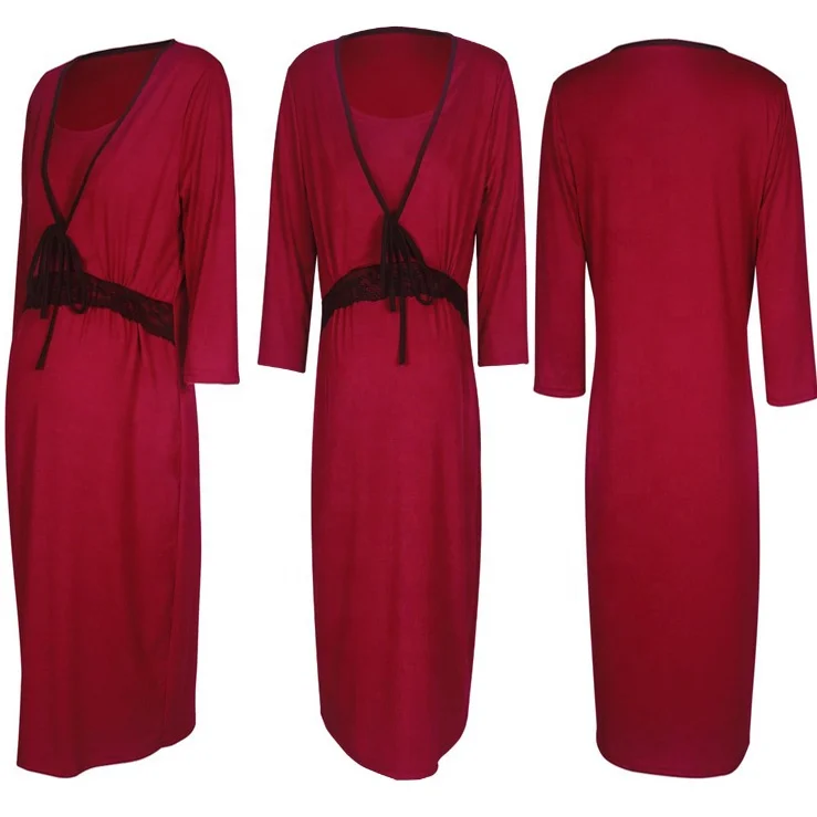 
Nursing Wear Maternity Nursing Breastfeeding Dress Breastfeeding Clothing Clothes Sleepwear For Pregnant Women Nursing Pajamas 