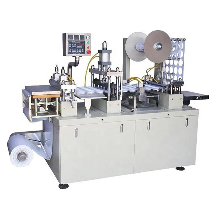 
New arrival latest design thermoforming plastic cup lid making machine automatic plastic 