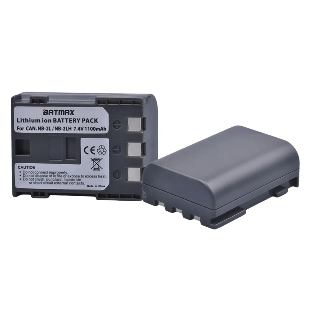 Фабрика NB-2L NB2L NB-2LH NB 2LH NB2LH 2L Цифровая камера Аккумулятор для Canon Rebel XT XTi 350D 400D G9 G7 S80 S70S30