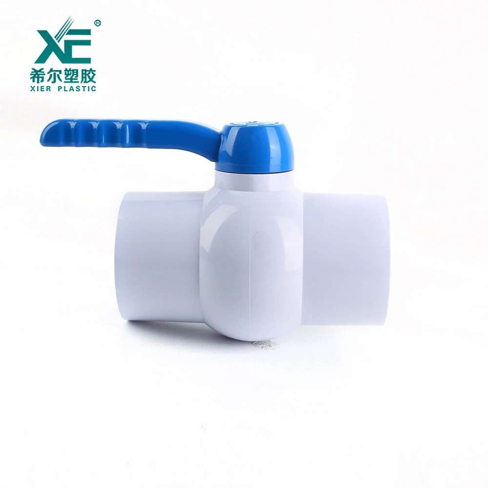 China manufacturer good price plastic pvc compact water ball valve