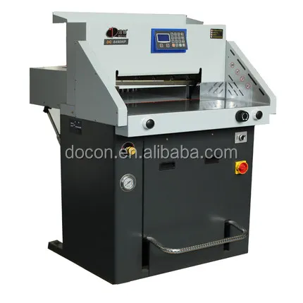 DC-8490HP hydraulic paper cutting machine