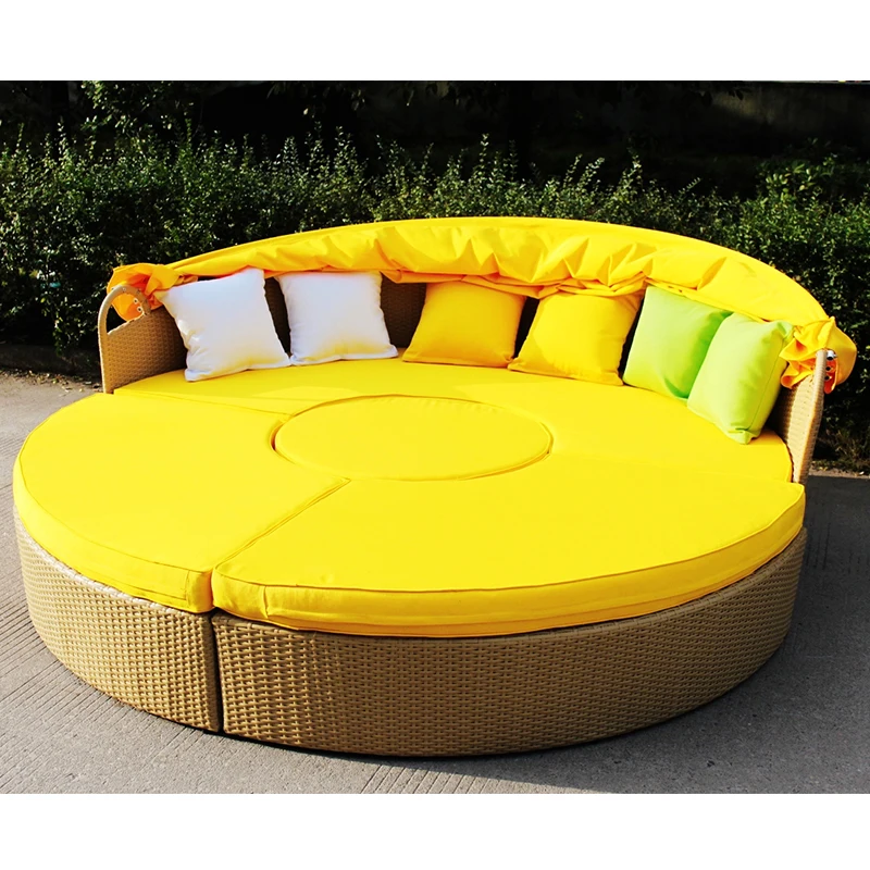 
2018 Popular Superior Quality Rattan Day Bed 