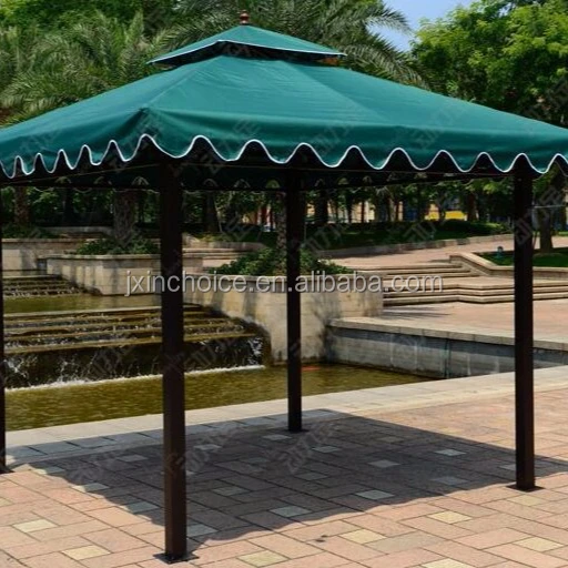 
4X4m outdoor chinese garden gazebo tent with sidewall option 