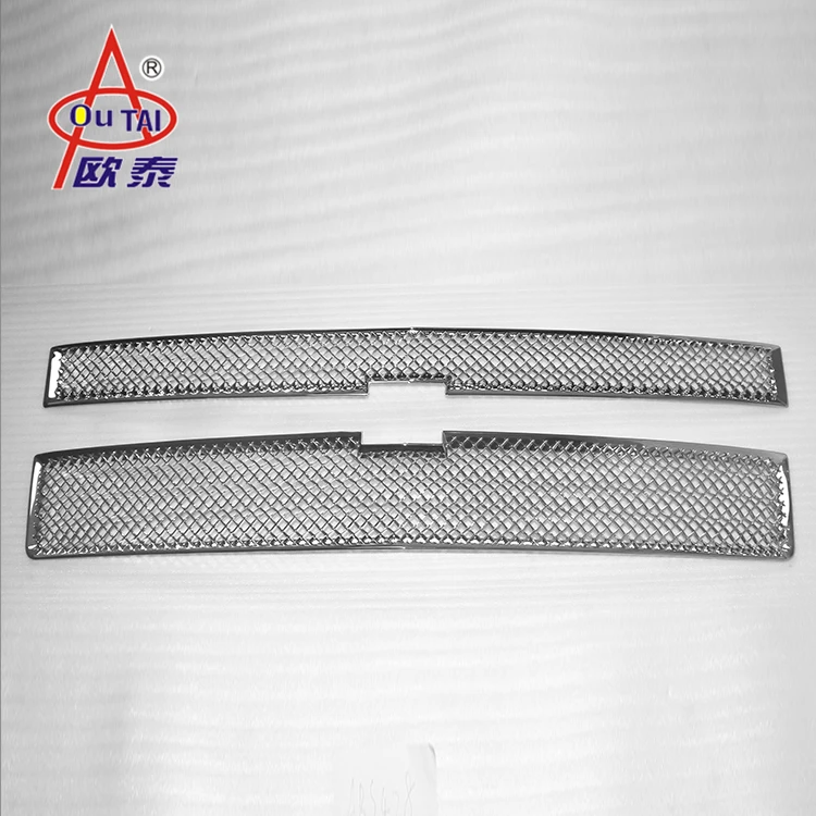 Car Decoration Accessories Abs Chrome Grille FOR 14-15 CHEVY SILVERADO