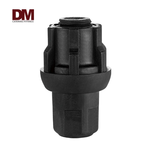 Flanged Zamak Bullet Foot insert for 1-1/2' Round Tube